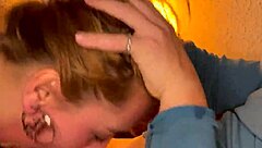 Closeup sloppy gagging facefuck drowns cute teen in spit and cock