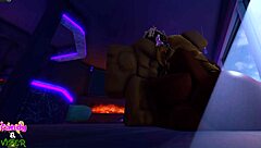 viper stuffs candy deep into her wet pussy for sensational sex