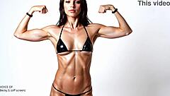 How Massive Will Bodybuilder Natasha's Muscles Pump Up in This Huge Growth Factory Session?