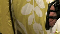 kinky babes!! strapon pounding shaved pussies 😍💦👅