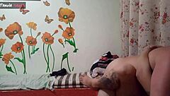 dancing funk for the young guy he couldn't hold back and fucked me all over