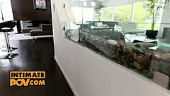 Petite blonde Britney Amber rides cock pov orgasms hard doggystyle cowgirl