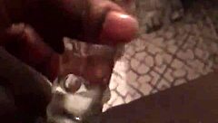 her smooth pussy throbs with toy pleasure and loud moans