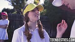 Pussy Licking 69 Turns Big Tits Besties' Foursome into Cum Feast