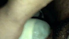 amateur girl hops on monster cock for dirty homemade fuck right on time