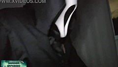 dream or panic with this milf mommy on halloween night flashing her big ass and pussy?