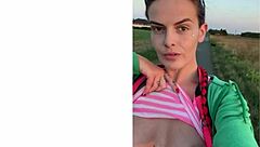 Get spanked hard by big tits milf mistress into total submission