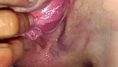 Watch Penny's pussy squirt up close in extreme pov detail, her juices gushing wildly from every intense orgasm