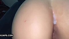 wanna see this slut take anal doggy bent over on sofa?