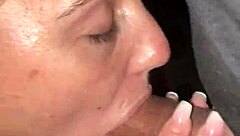 Pov public blowjob tempts with wife's wet pussy hardcore outdoor pounding cock tease