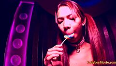 ladyboy fujiko surrenders to bareback thrusts hinting at deeper pleasures