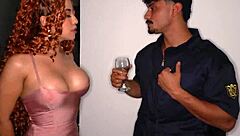 newly divorced with huge fake tits, i threw that wild party and ended up fucking the hot muscular cop senseless