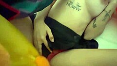 halloween petite latina argentina sucks and fucks huge cock pov