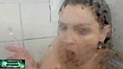 dream or panic with this milf mommy on halloween night flashing her big ass and pussy?