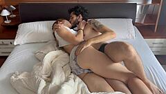 waking up to morning fun with this perfect bodied teen beauty