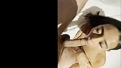 manuela restrepo this tiny 18 year old latina teen goes wild on her first white cock during homemade casting interview