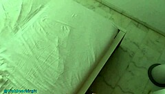 Milf fingers pussy watching own lesbian porn pov