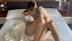 waking up to morning fun with this perfect bodied teen beauty