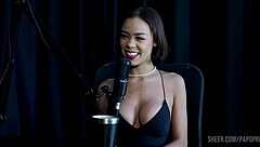 alice vasconcelos spills secrets with raphaela in sheer red chat?