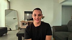 stepmom hears about hot new facial treatment and begs stepson to cover her face with it