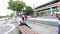 Cheating Blonde Soccer Mom Sucks Big Black Cock Publicly Outdoors