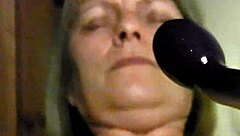 bold ass vibe sends housewife squirting in orgasm