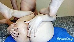 Bet you wish you could stretch her tight anal then explode in that eager mouth