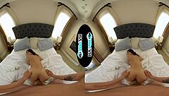 round booty brunette creams hard on monster cock pov with wet blowjob and hardcore pounding 💦🍑