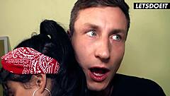 Petite Spanish tourist beds horny stranger in hotel