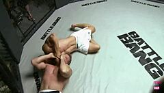 big fat tiffany castle screams as monster cock drills her pussy cowgirl deep