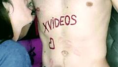 a sexy verification video unfolds with teasing glimpses and hot action buildup