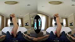 round booty brunette creams hard on monster cock pov with wet blowjob and hardcore pounding 💦🍑