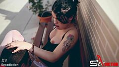 he catches his pornstar maid slacking so the boss bends her over for a hard trailer fuck