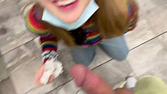 Laney Grey Gives Brad Newman Outdoor Jurassic Park Blowjob 4k