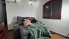 fucking hot latina wife while cuckold watches close