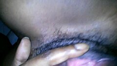 damn ebony babe jessica grabbit fingers her hairy pussy teases nipples with rabbit toy nonstop