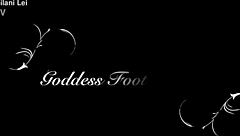 Kneel for Goddess's Wrinkled Toes and Long-Haired Milf Foot Worship Instructions