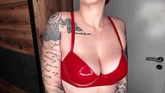 you crave more of this redhead teen's tattooed ass and tiny waist right?