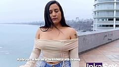 hey culona you didn't expect this stranger to massage then fuck your peruvian jungle ass outdoors right?