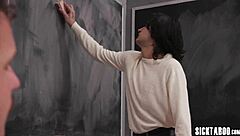 overwhelmed with horny desire big ass student pounded by naughty friends and throbbing teacher cock