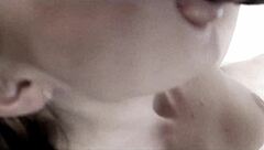 Can Stepdaughter Squeeze Daddy Cum Back In Mouth Closeup?