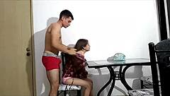 My Horny Stepsis Begs for Milk Then I Fuck Her Hard Creampie