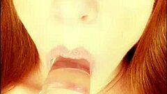 damn, check this curvy milf's cell phone sloppy wet dildo fuck sesh up close!