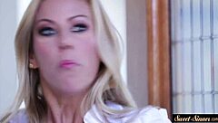 glam stepmom fake tits slammed balls deep hard