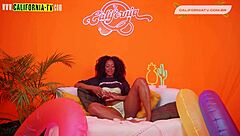 Morena Soaks Pussy Wet Craving Sensual Fuck