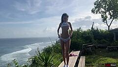 Caught Katty West? Taught with Public Sex Lesson