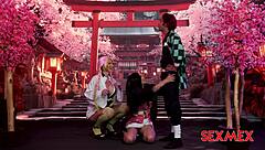 Sexmex nicole zurich and mica spengler take monster cocks in big ass latina quickie blowbang