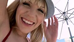 wanna see this white babe's huge ass bounce?