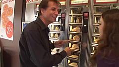 german milf with big tits deepthroats monster cock handjob cumshot facial