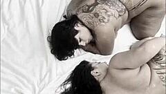 two fat sluts love anal pounding and face slaps in real gangbang